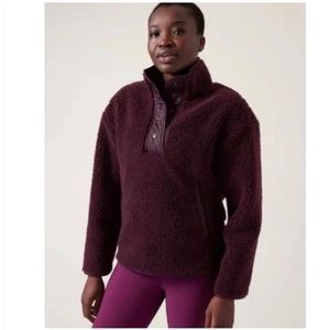 Athleta Sherpa pullover